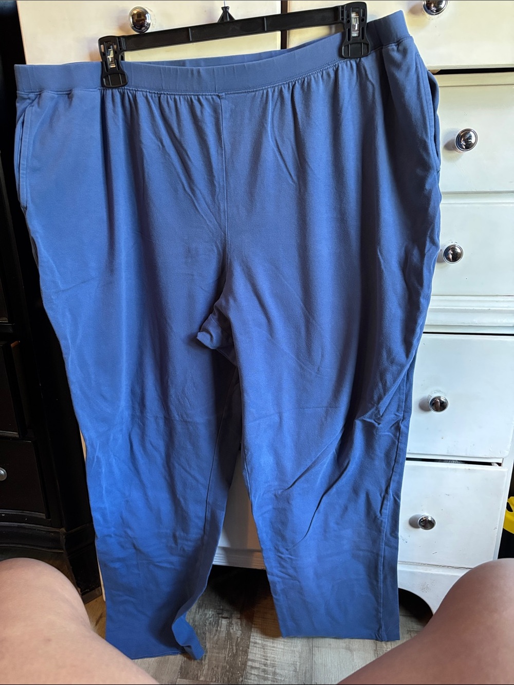 Catherines Blue Pull-On Jogger Pants